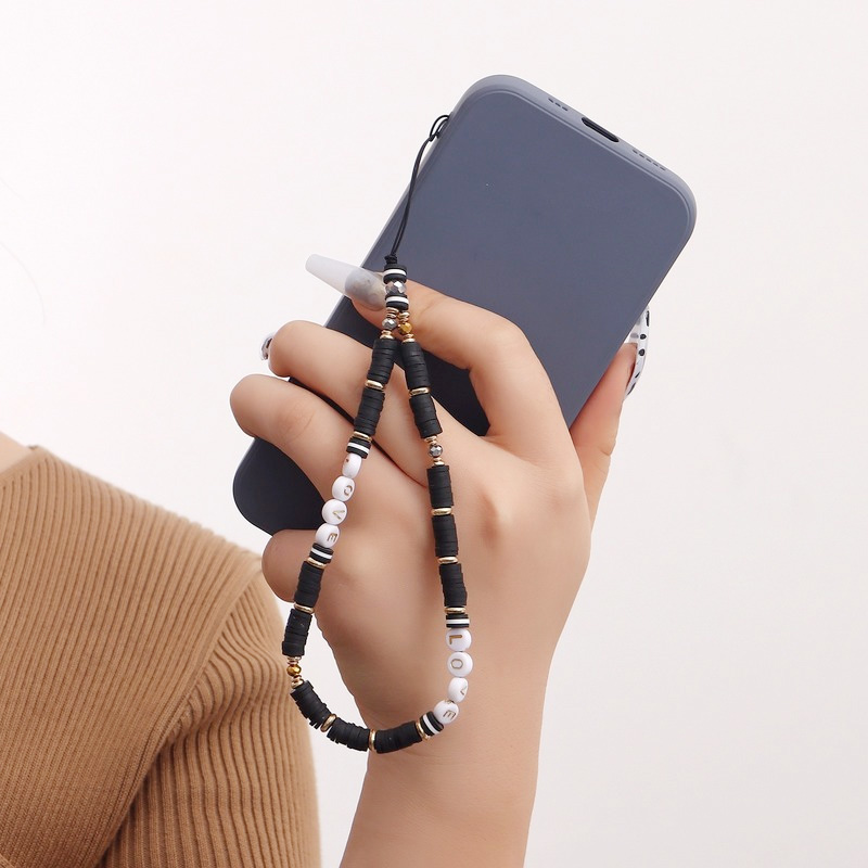 Phone Accessories Pictures - Fashion Devil's Eye Clay Phone Chain