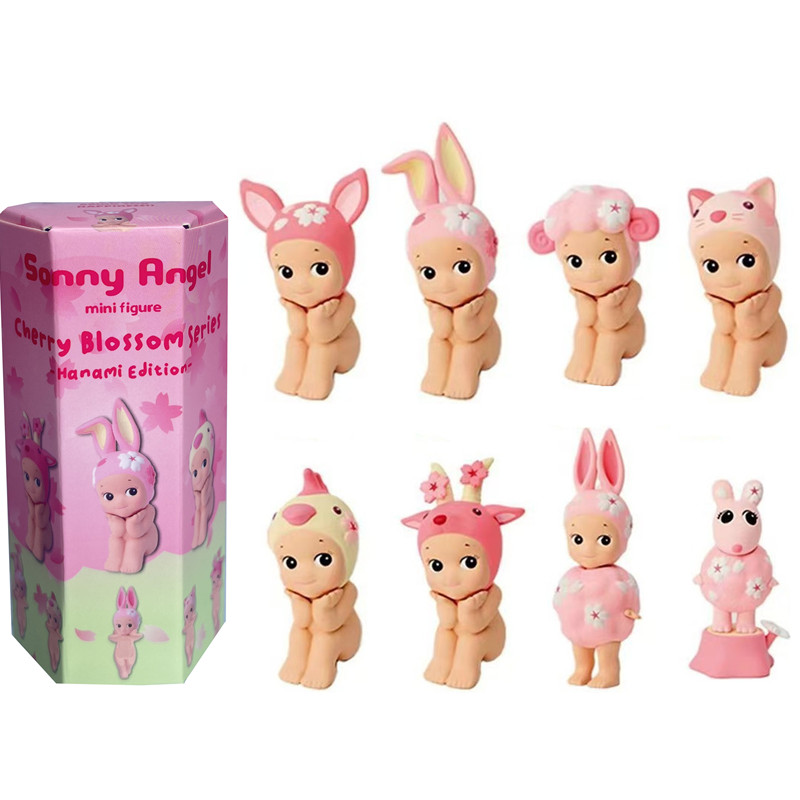 Phone Accessories Sonny Angel - 1-12pcs cherry blossom series hippers blind