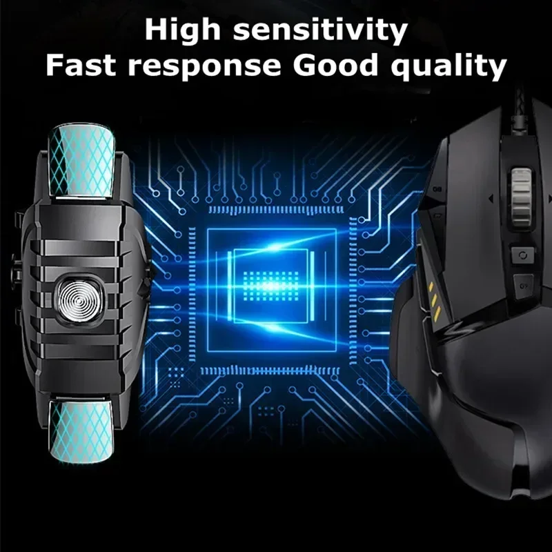 2pcs ABS Mobile Phone Gamepad  - Gaming Trigger Phone ulasan dan harga