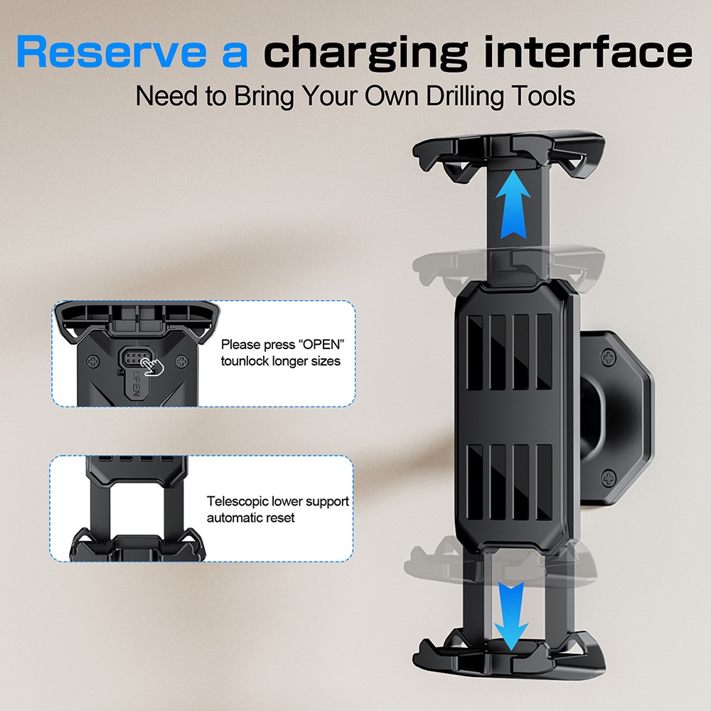 Wall Mount Phone Holder Tablet - Phone Accessory ulasan dan harga