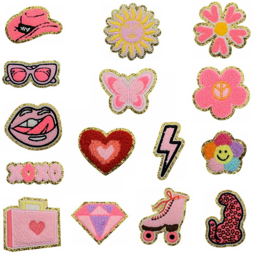10 Pcs Flower Luggage Heart To - Phone Accessories Pictures ulasan dan harga
