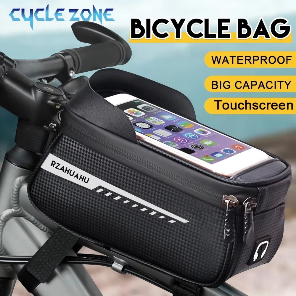 Bicycle Front Beam Bag Front T - Phone Zone Accessories ulasan dan harga