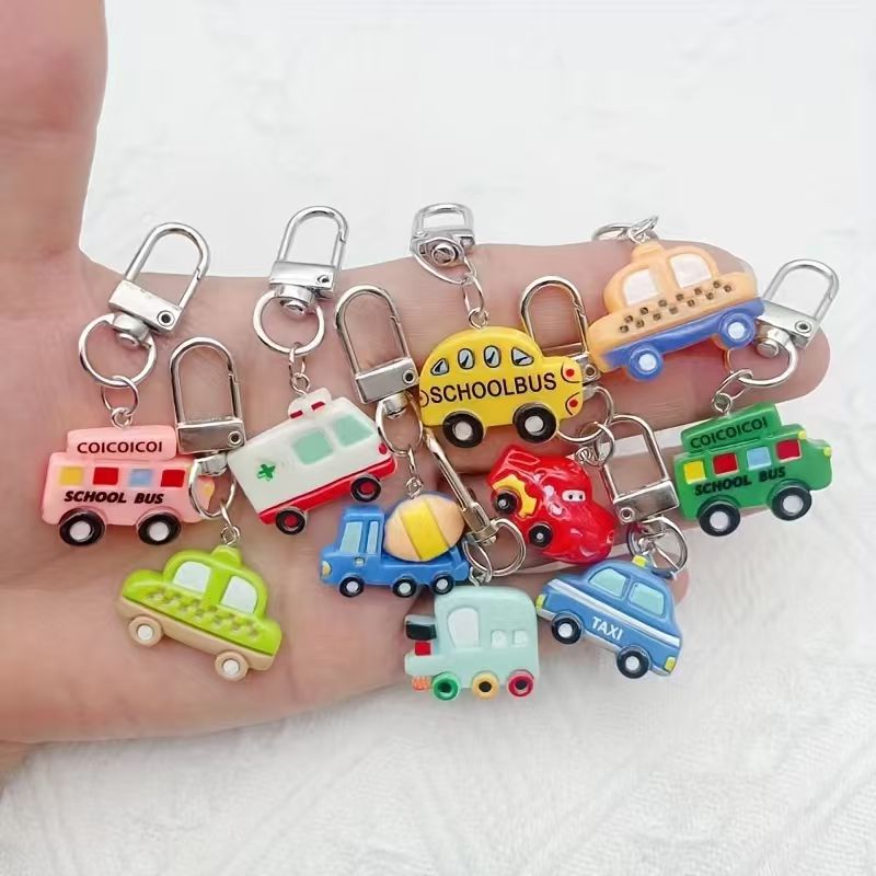 10pcs resin cartoon car keycha - Phone Accessory ulasan dan harga